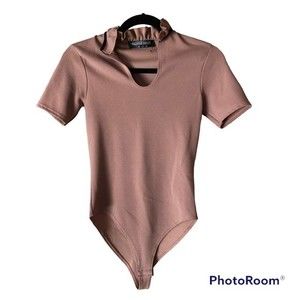 Mauve Bodysuit by ASOS Fashion Union